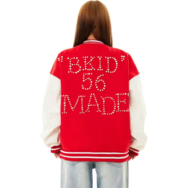 NEVER RULE Baseball Jacket Unisex-2