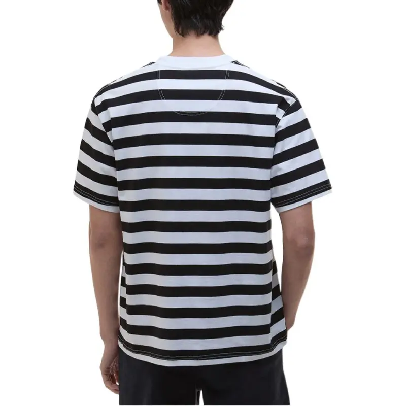 BARBOUR SS25 T Shirt Men's Black White-2
