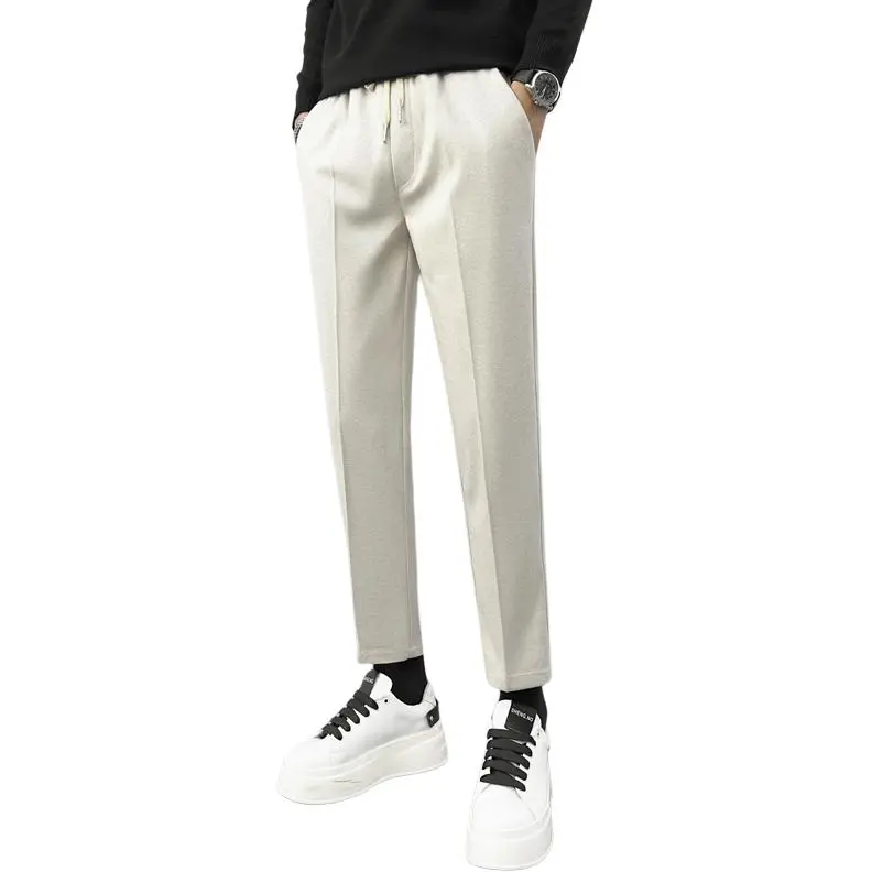 Izex Suit Trouser Unisex Beige Yellow-1