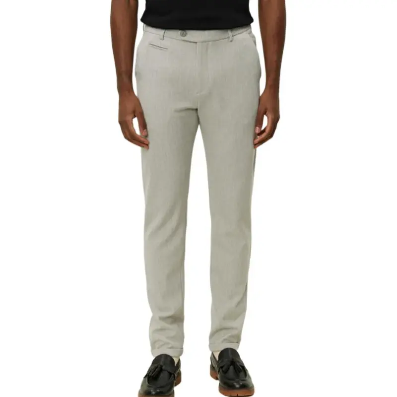 LES DEUX Suit Trousers Men Light Gray-2