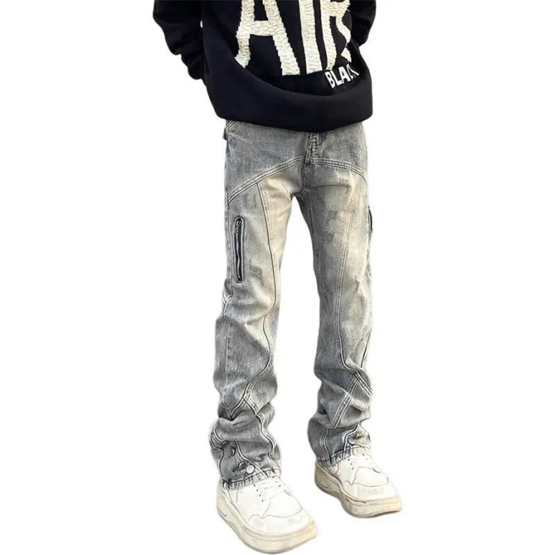 TESTUNG Jeans Unisex Blue-3