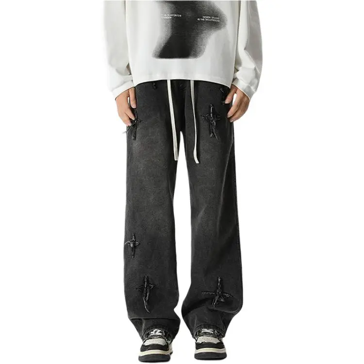 PAINT STAIN Jeans Unisex-17