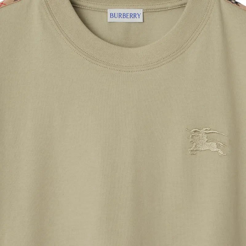 Burberry T Shirts Women's Green-5