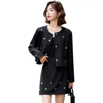 La Chapelle Two Piece Skirt Sets Women's