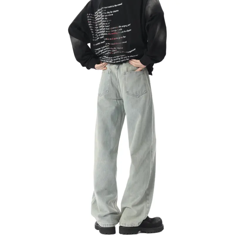 WARNING LIGHT Jeans Unisex-3