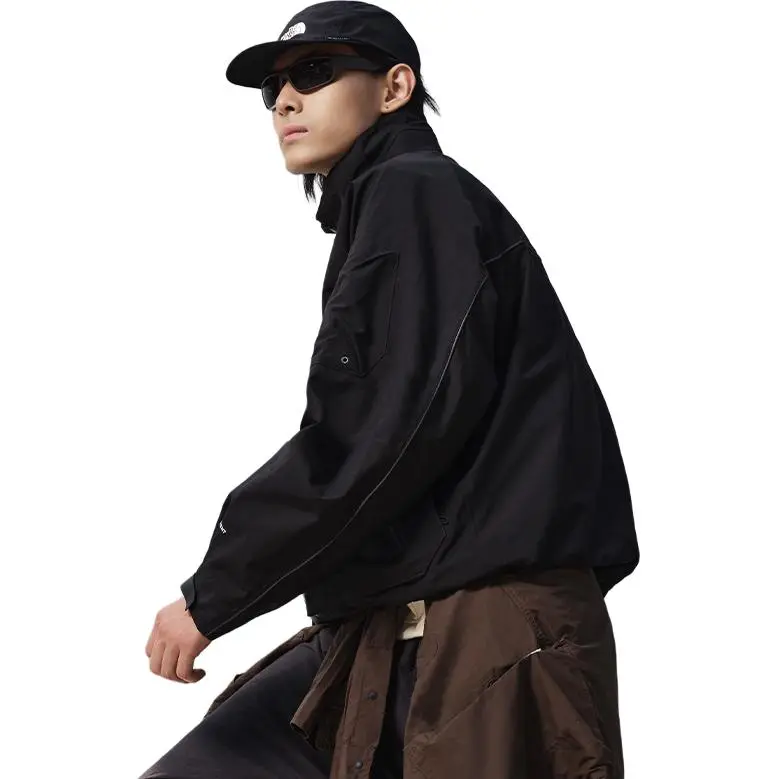 THE NORTH FACE UE Series Waterproof Windbreaker Jacket Men's Cosmic Black-1