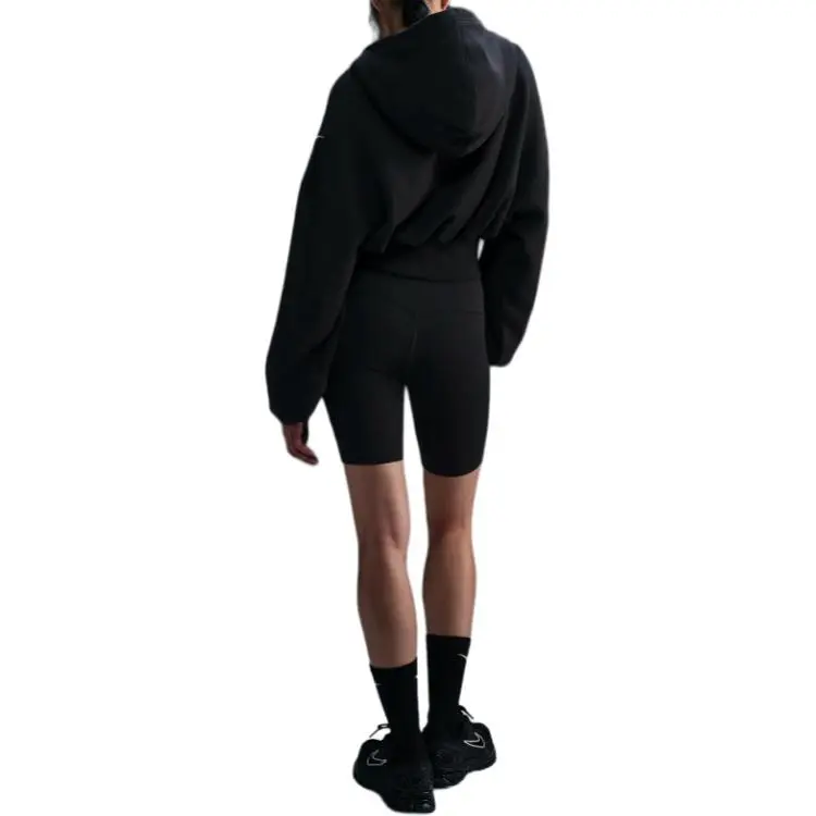 Nike Sportswear Women's Oversized Cropped French Terry Pullover Hoodie-2