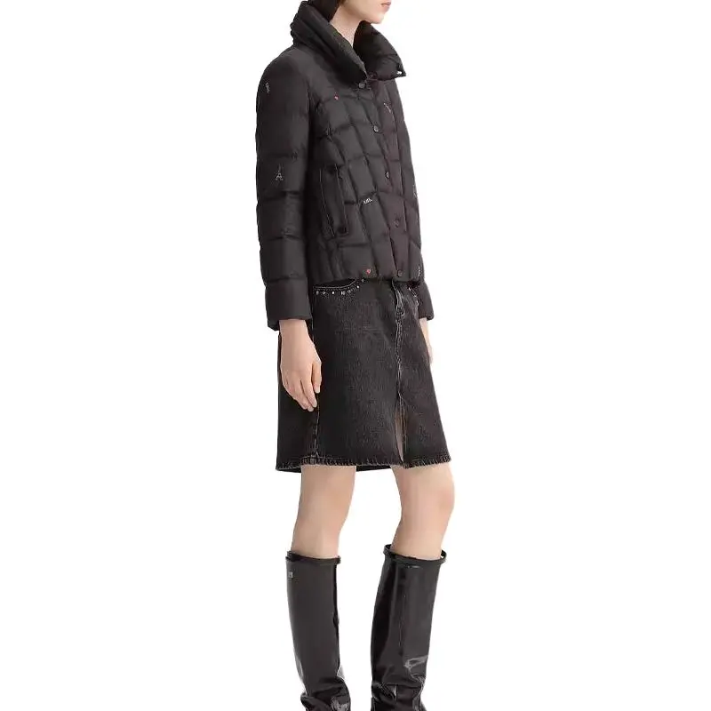KARL LAGERFELD FW23 Down Jacket Women's Black-5