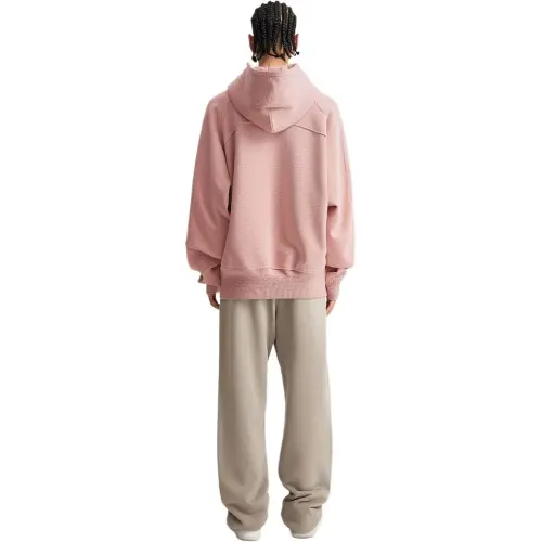 NEVER RULE Sweatshirt Unisex Pastel Pink