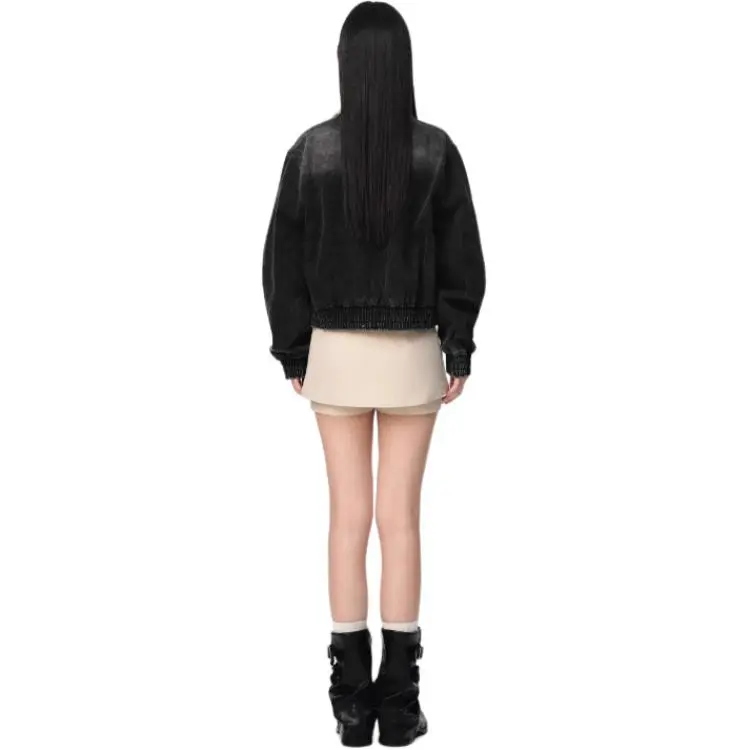 JAC FLEURANT Denim Jacket Women's-4