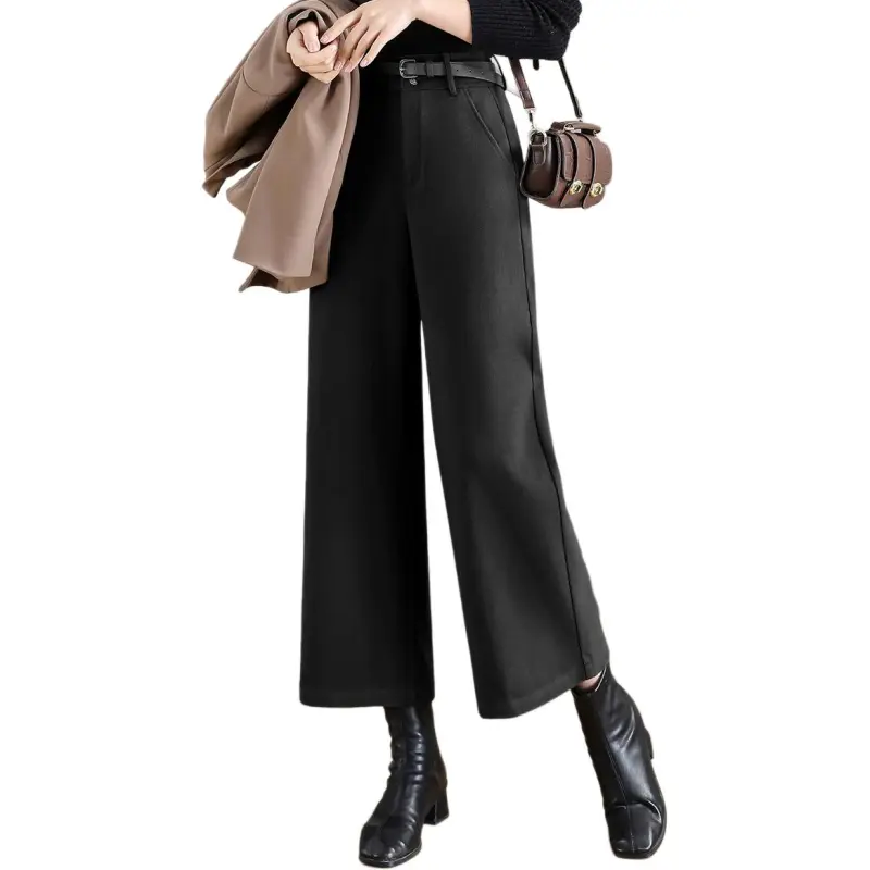 XWI Casual Pants Women's Dark Gray-1