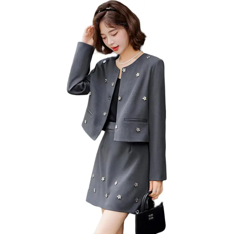 La Chapelle Two Piece Skirt Sets Women's-1