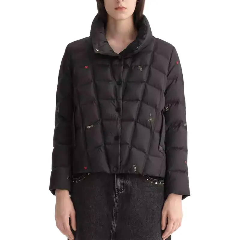 KARL LAGERFELD FW23 Down Jacket Women's Black-1