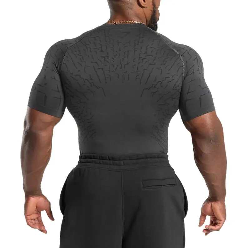 GYMSHARK T Shirt Men's Asphalt Gray/Black-2