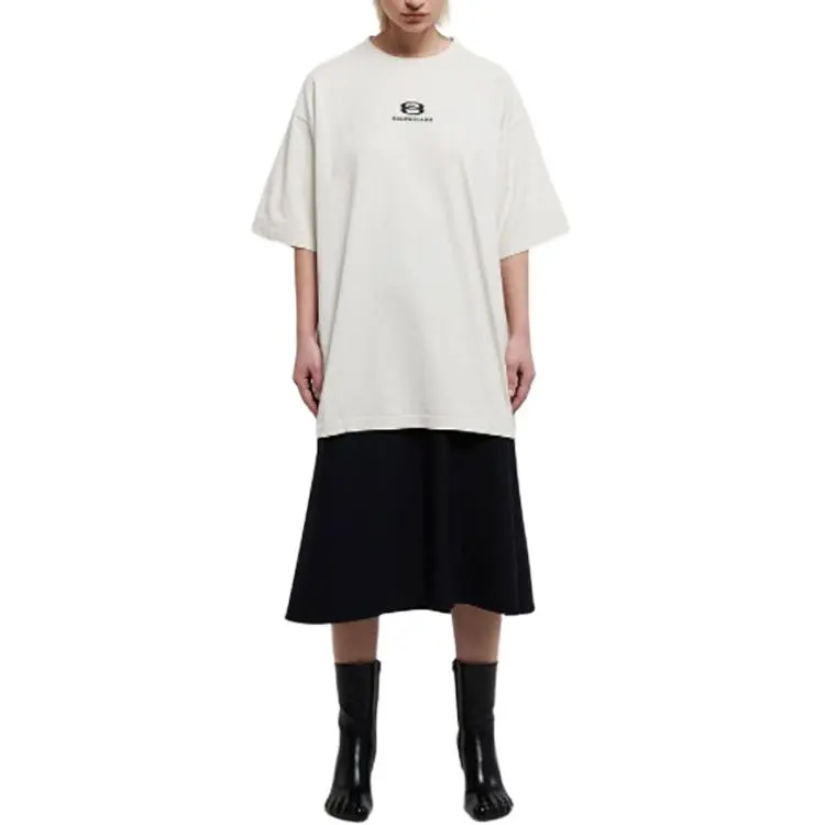 Balenciaga SS22 Regular T Shirt Women's White-2