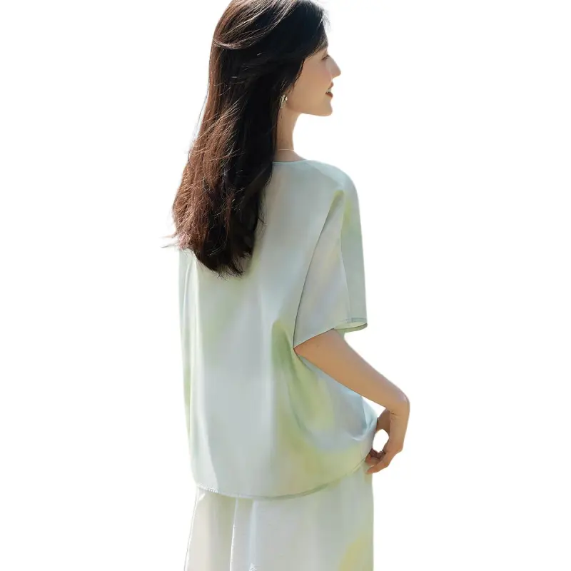 XWI Shirt Women's Blue Water Green-3