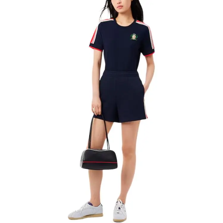 LACOSTE SS25 Casual Shorts Women's Marine Blue-2
