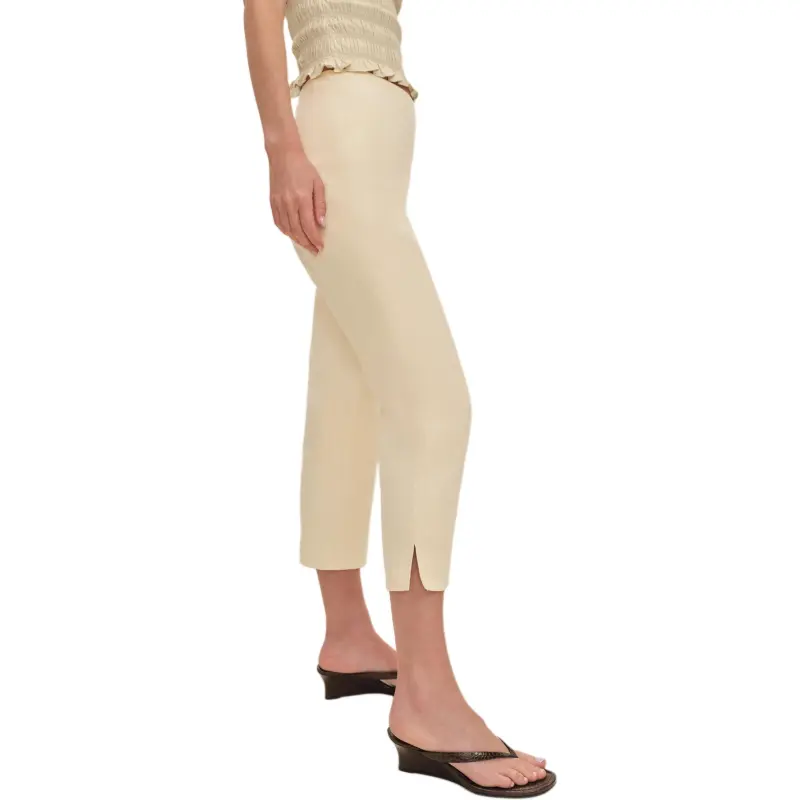 REFORMATION Petra Linen Low Rise Pedal Pusher Pant Casual Pants Women's-2