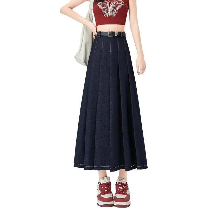 HELEH Casual Long Skirts Women's-8