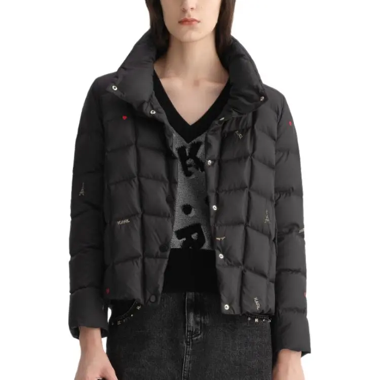 KARL LAGERFELD FW23 Down Jacket Women's Black-2