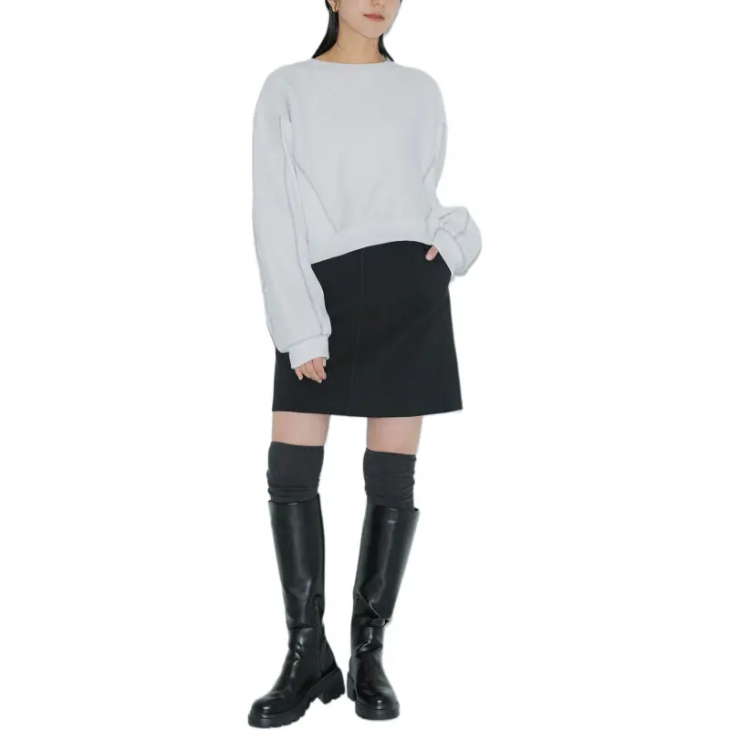 PUBLIC TOKYO SS25 Casual Short Skirts Women's Black-2