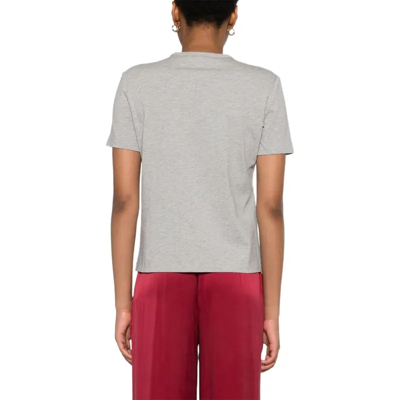TORY BURCH Logo Embellished Crewneck T Shirt-2
