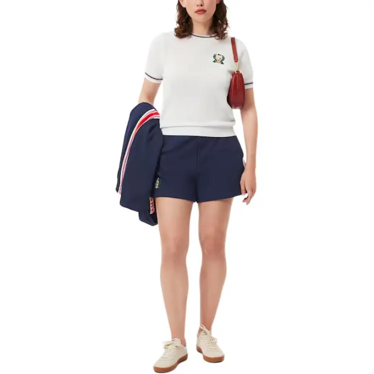 LACOSTE SS25 Casual Shorts Women's Marine Blue-1