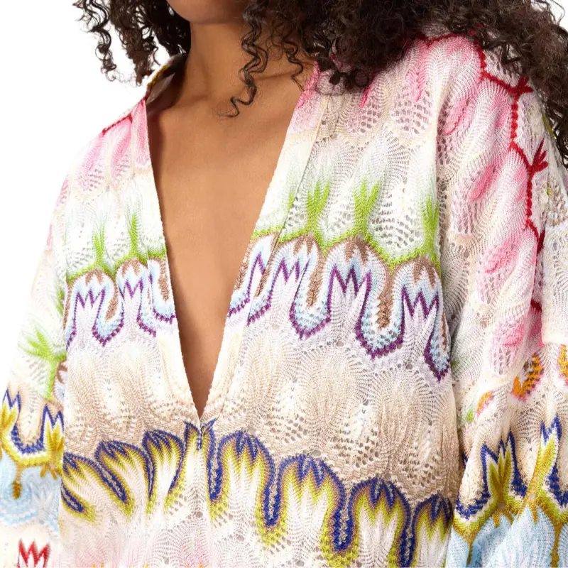 MISSONI Crochet knit Mini Dress-4