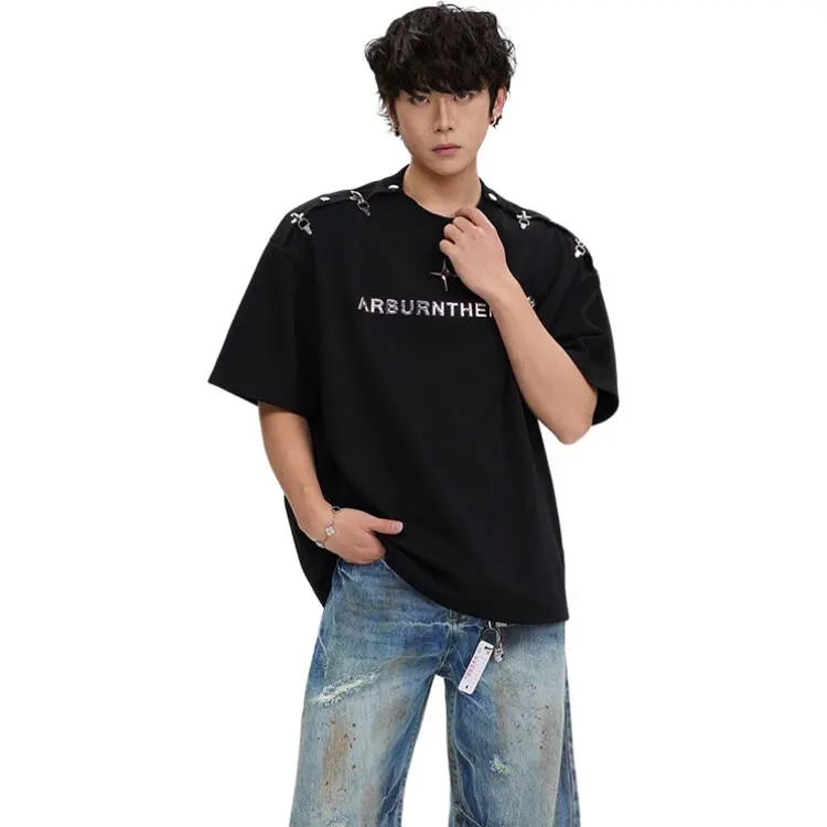 PAINT STAIN Individual T Shirt Unisex-15