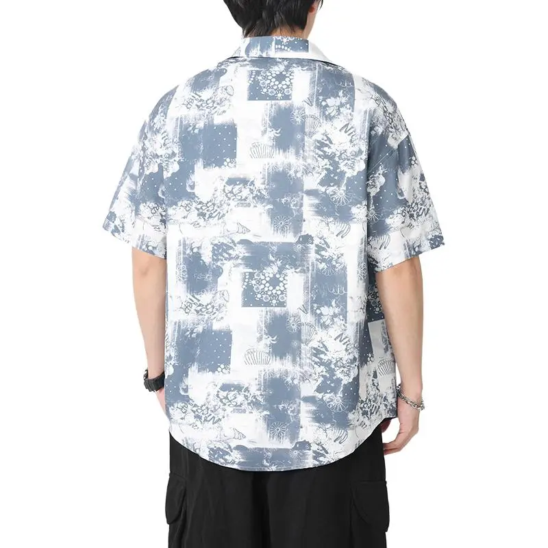 SIFLYTO Shirts Unisex Night Sea Ink Painting-1