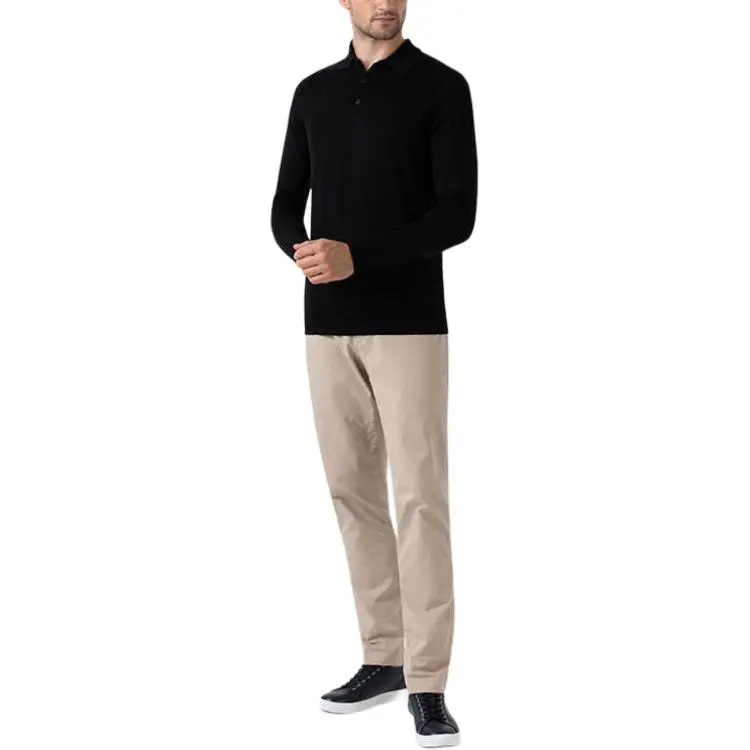 SUNSPEL FW23 Polo Shirt Men's Black-1