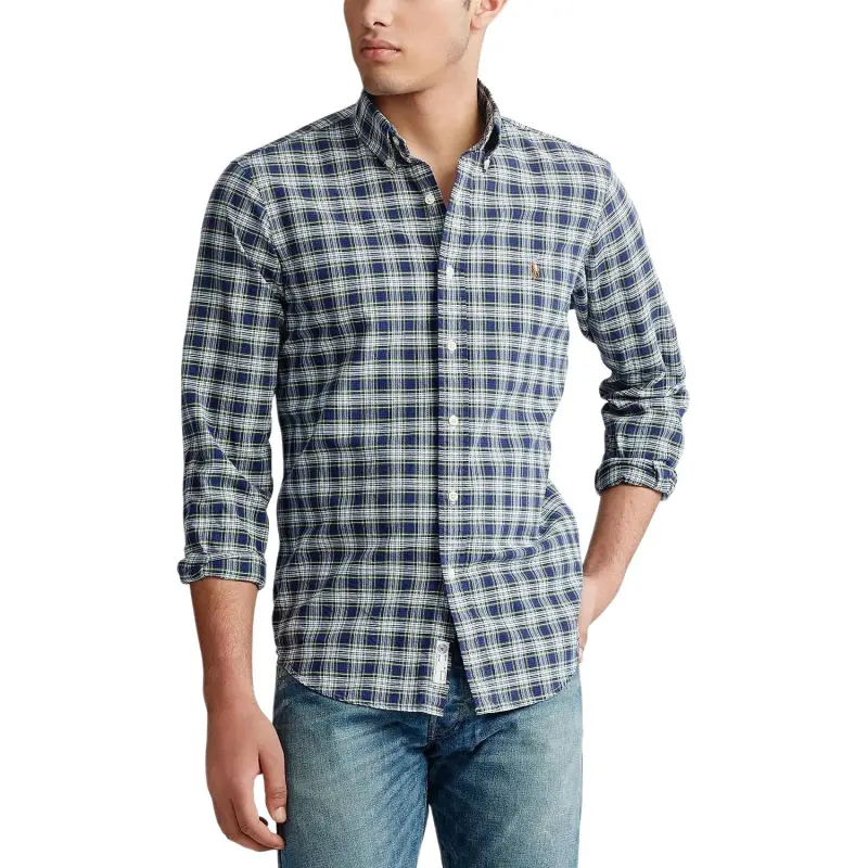 Polo Ralph Lauren SS24 Shirt Men's Marine Blue-1