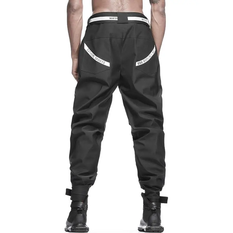 NORVINCY Outdoor Trendy Belt Casual Pants Unisex-5