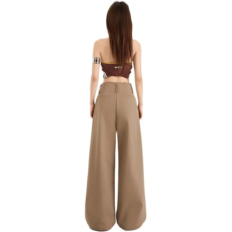 Rose Casual Pants Women's Khaki-0