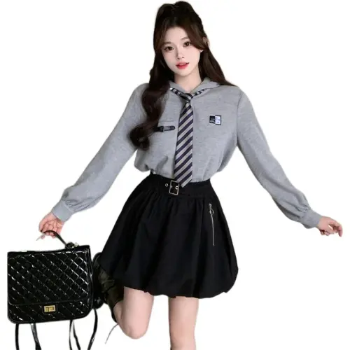 Mu Xiao Xin Two Piece Skirt Sets Women's