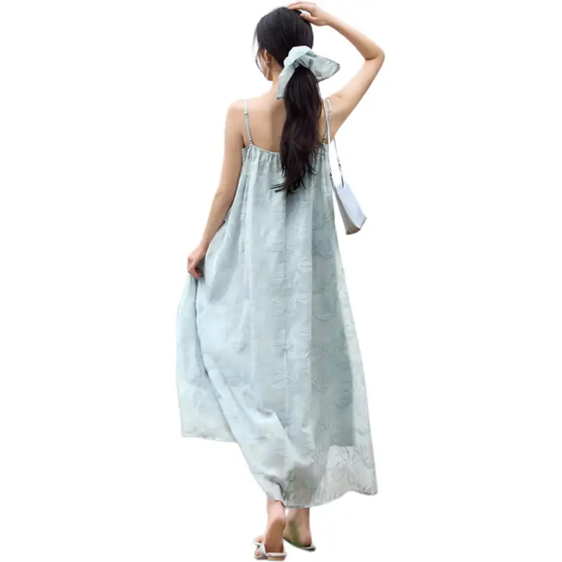 XWI Slip Dresses Women's Blue-1