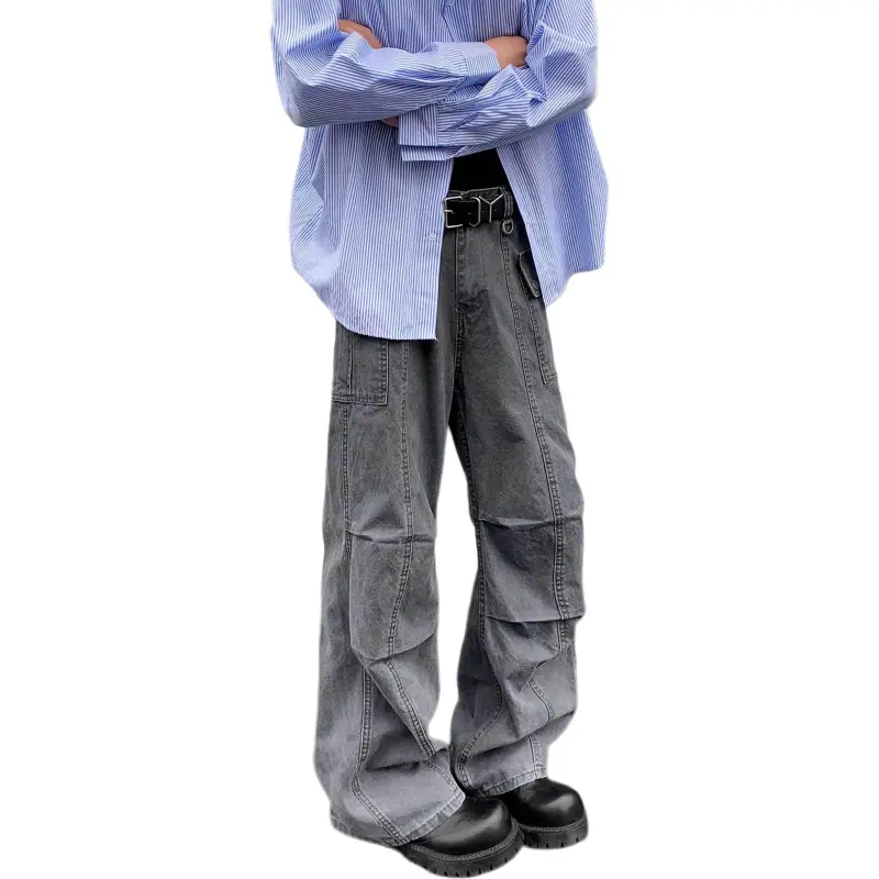 WARNING LIGHT Cargo Pants Unisex-3