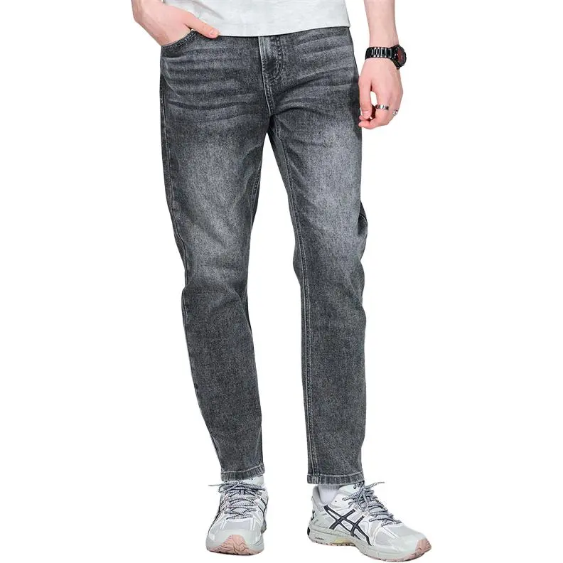 FAIRWHALE Jeans Men's Medium Gray-2