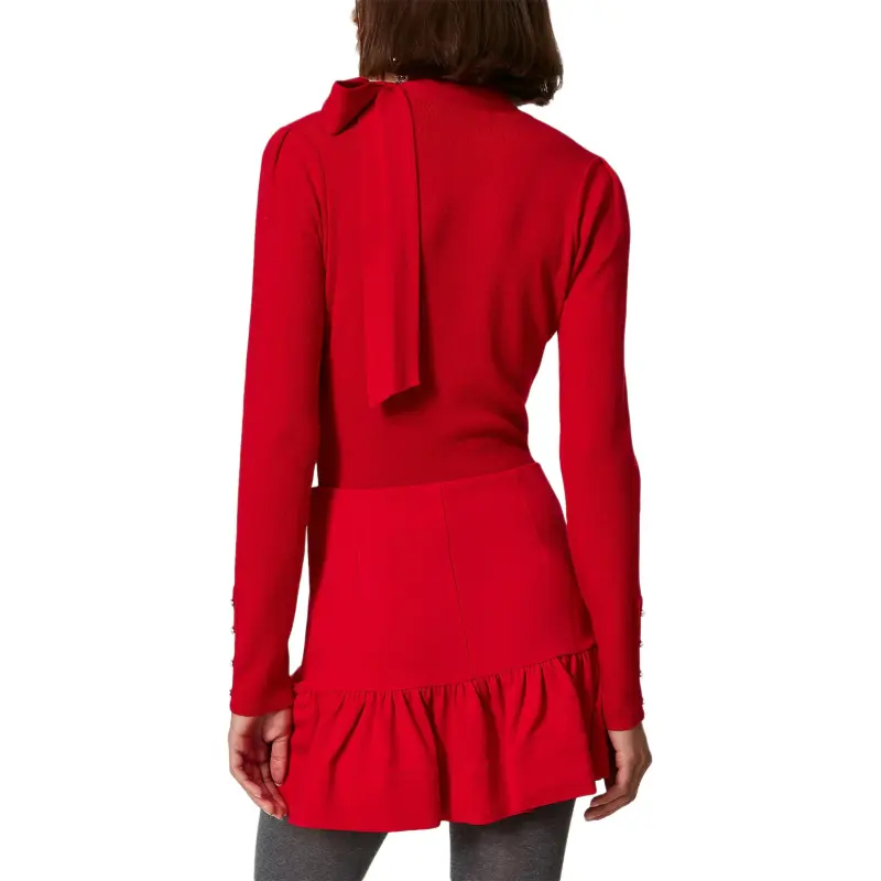Twinset Flounced Miniskirt-3