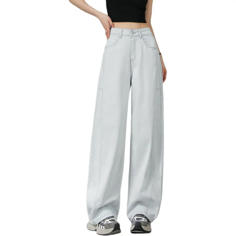 Weixi Jeans Women's Limestone White-4