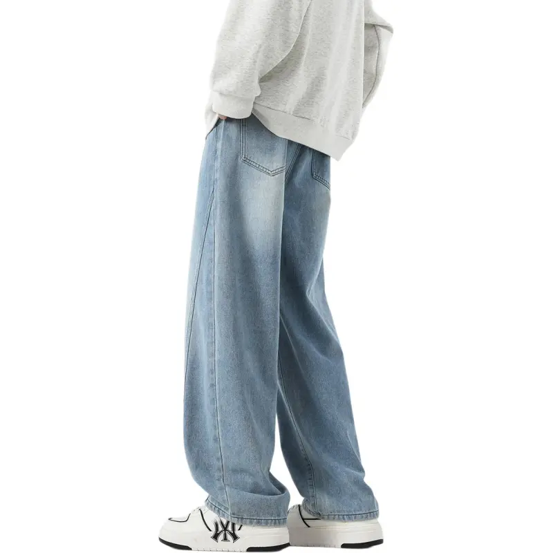 DJ.SPIRIT Jeans Unisex Vintage Blue-9