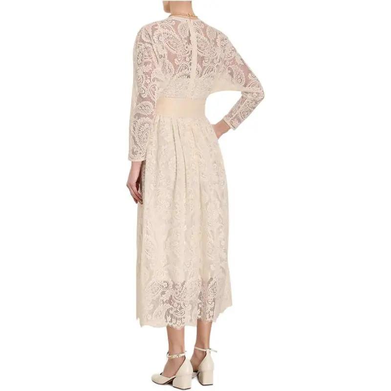 Zimmermann FW23 Long-Sleeved Dresses Women's Cream-2