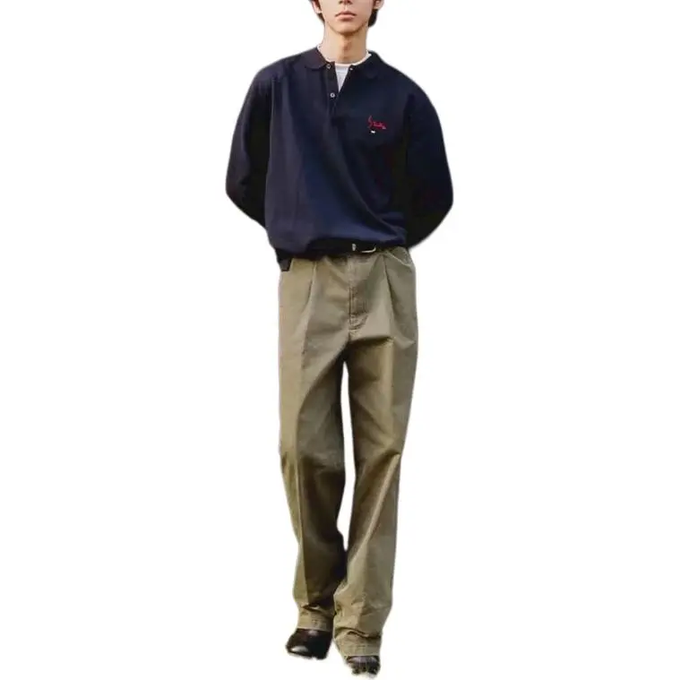 BALLY SS25 Polo Shirt Men's Dark Blue-3