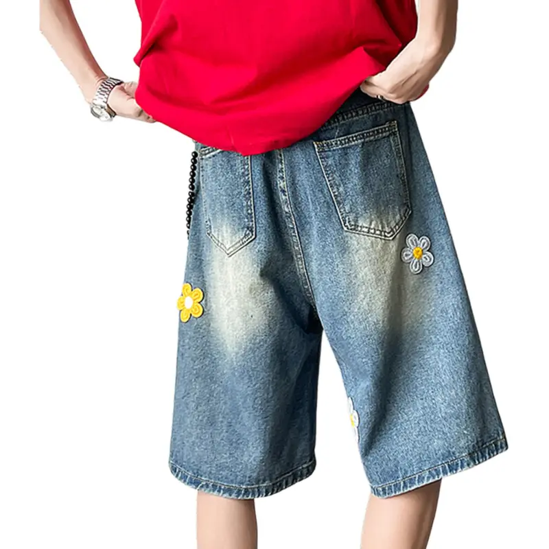 ALang Studio Denim Shorts Unisex-11