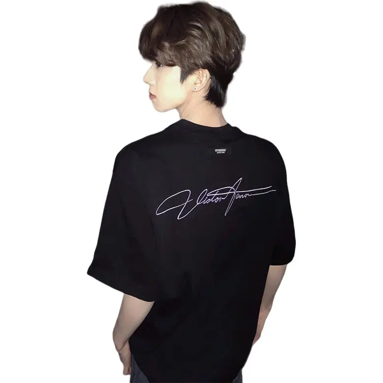 NOWSTIME T Shirts Unisex Black With Print-1