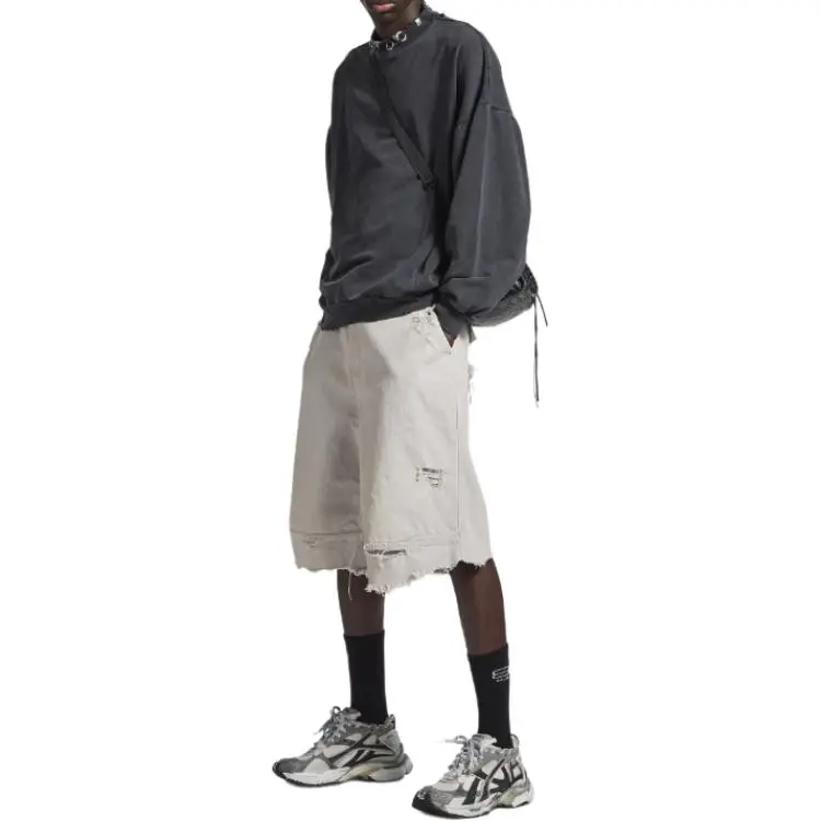 Balenciaga SS25 Casual Shorts Men's Light Gray-2