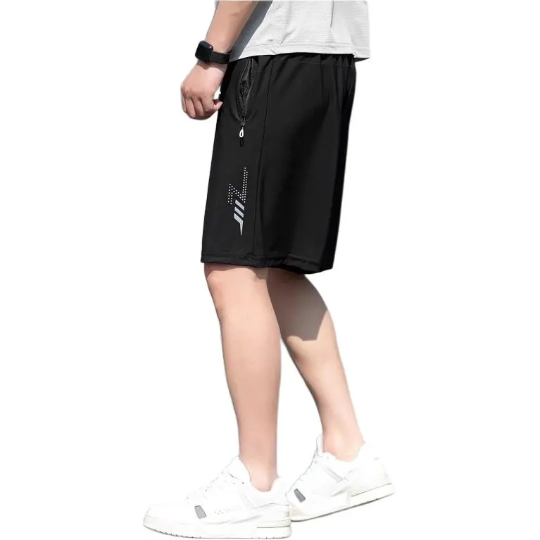 KVIV Casual Shorts Men Black -3
