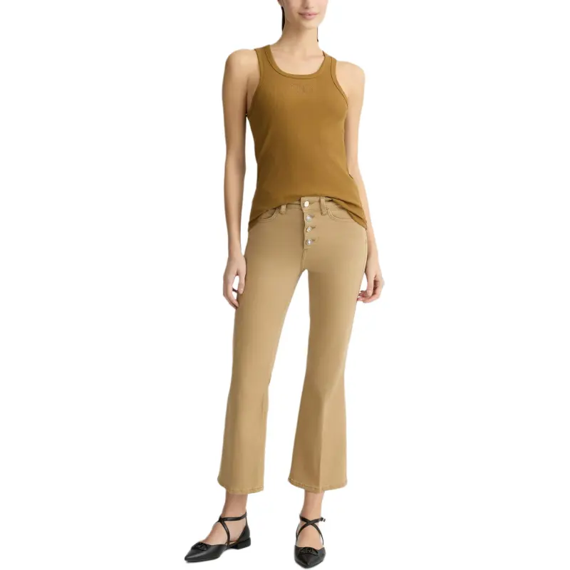 LIU·JO High rise Bootcut Trousers-2