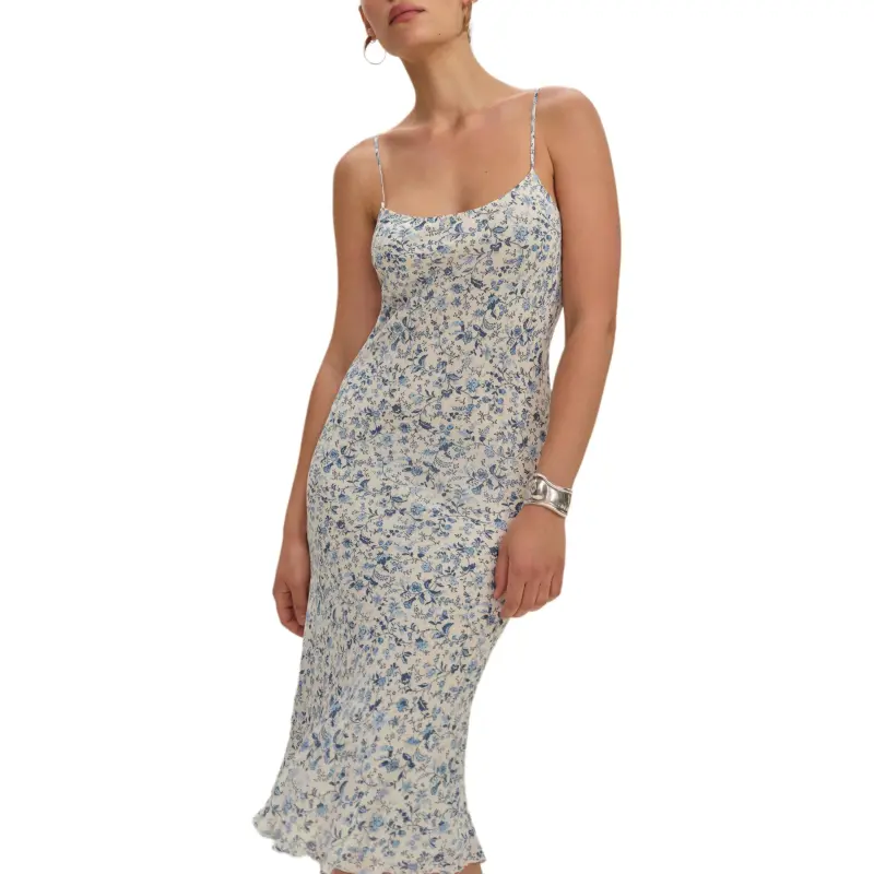 REFORMATION Emerick Dress Slip Dress Women's-1