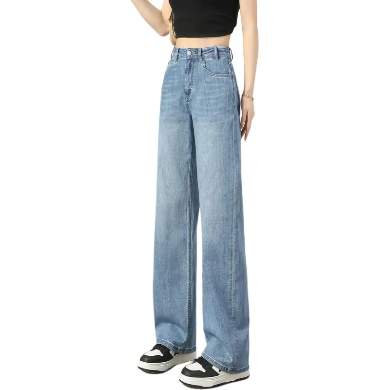 Weixi Jeans Women's Light Blue-5